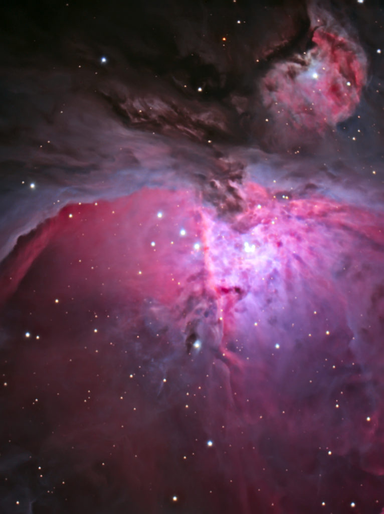 Photo of M42 NGC 1976, taken by Jimmy Walker in April 2014.