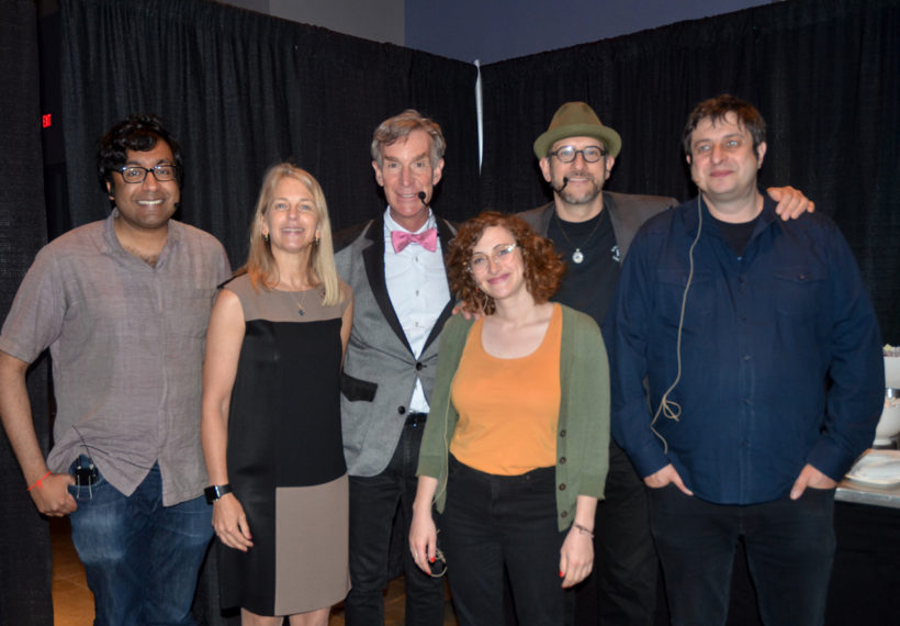 Photo taken by Elliot Severn of The StarTalk All-Stars Live! backstage at Awesome Con.