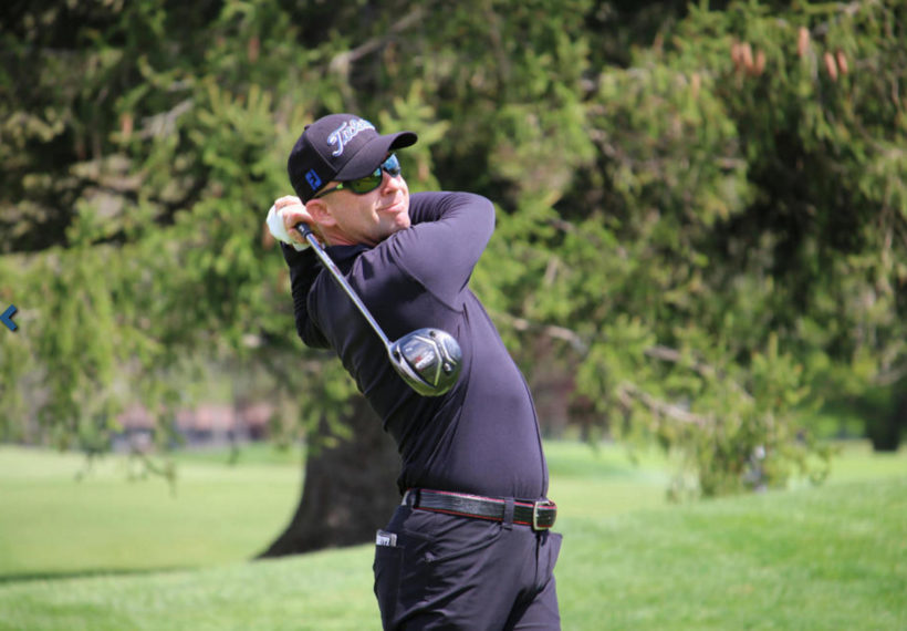 Photo from RobLabritz(dot)com of Rob Labritz at the 2017 Mastercard Westchester PGA Championship.